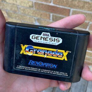 Vintage Sega Genesis Granada Game Cart